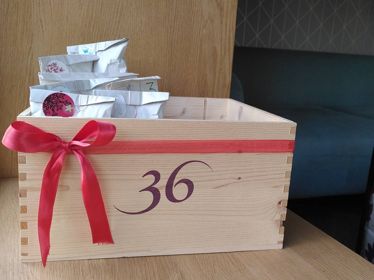 Rot passt am besten!